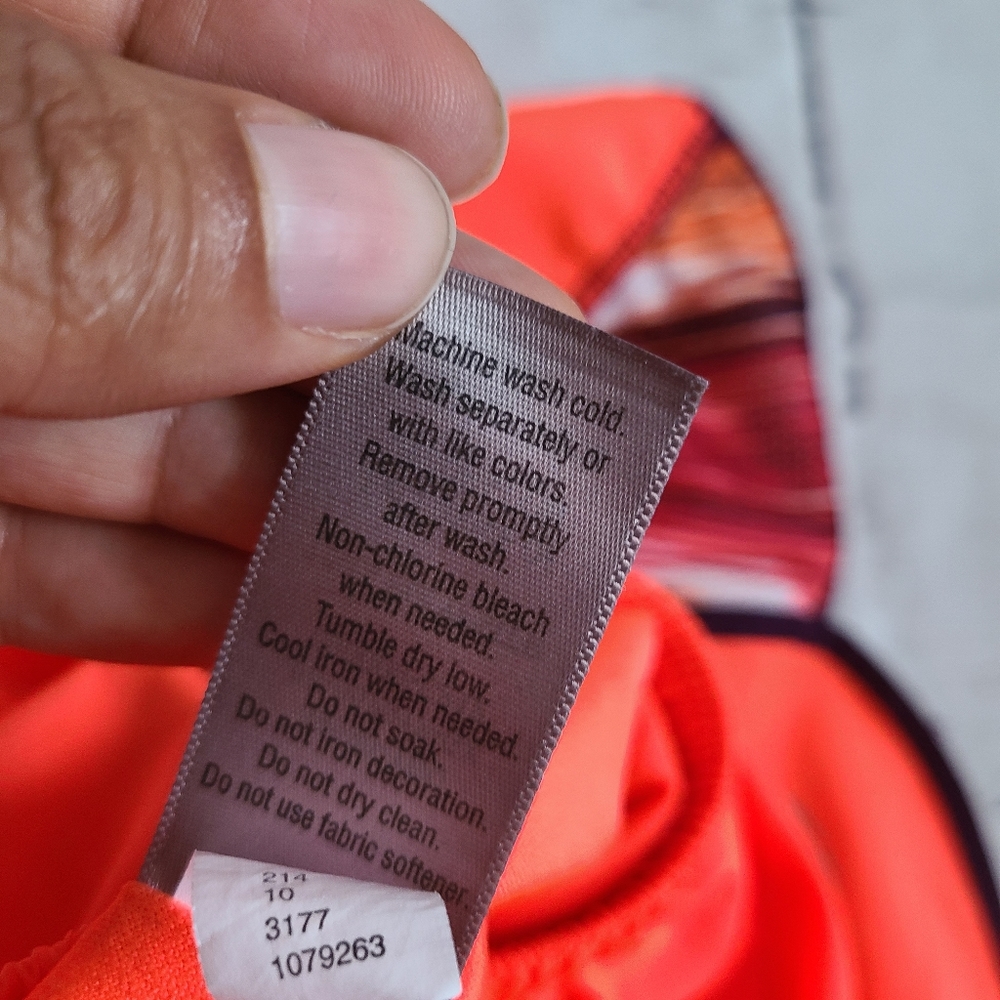 Neon Orange Champion Athletic Short M - Picture 6 of 10